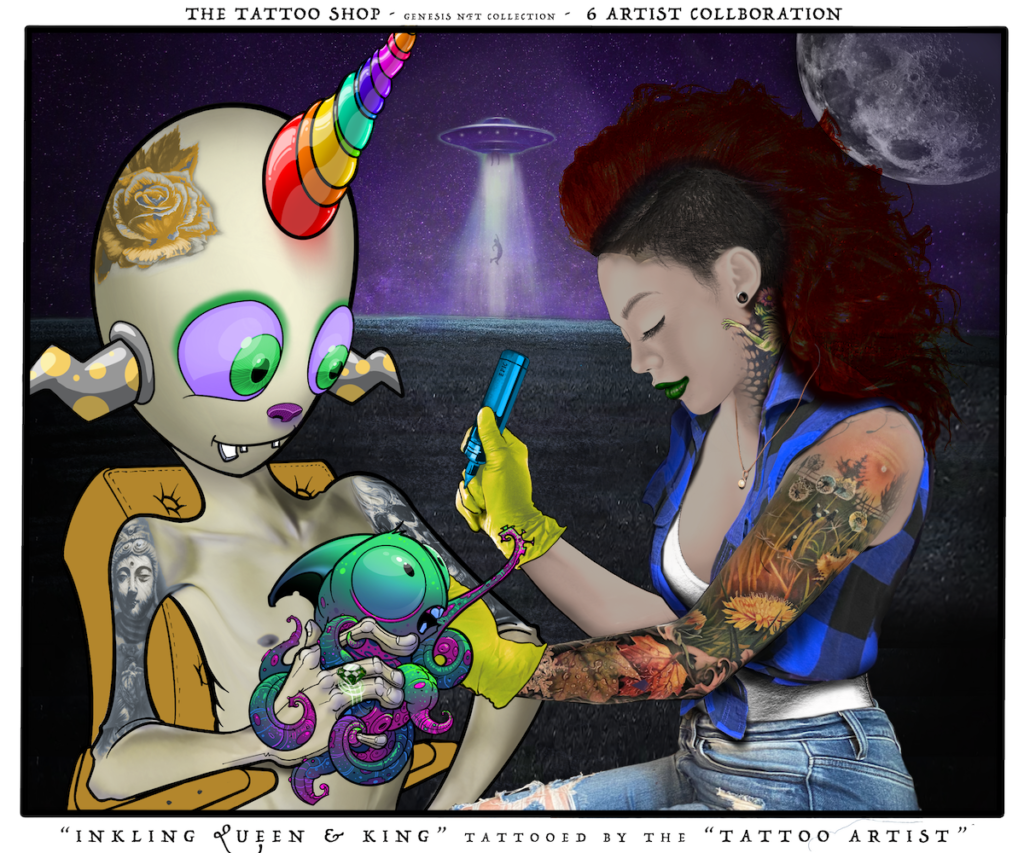 4) Female Artist #1722