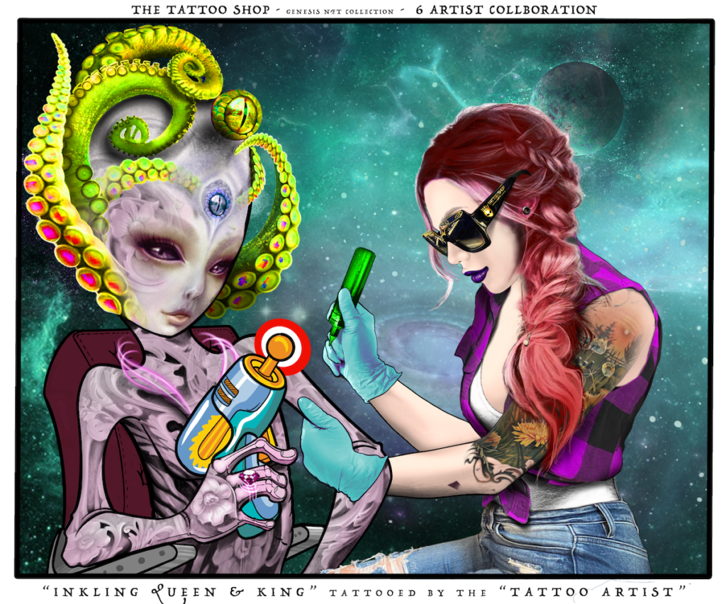 4) Female Artist #1733